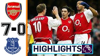 Arsenal vs Everton 70  Gоals amp Hіghlіghts  Premier League 2005 [upl. by Hukill]