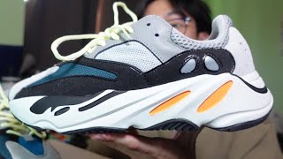 Yeezy 700 Waverunner from DHGate  Review  On Foot [upl. by Cassidy506]