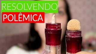 CORRETIVO MAYBELLINE INSTANT AGE ERASER  RESOLVENDO POLÊMICA  Dicas de Maquiagem por Gabi Bigai [upl. by Senzer]