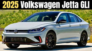 The New Volkswagen Jetta GLI 2025  First Look and Review [upl. by Edmunda112]