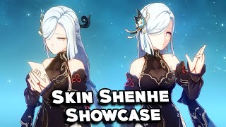 Shenhe Skin Showcase  All Animation  Genshin Impact [upl. by Ottie719]