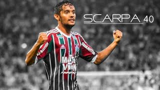 Skills and goals  Gustavo Scarpa Fluminense 2016  THE HISTORY [upl. by Notxarb793]