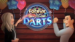 Геймплей ForeVR Darts  Дартс с трекингом рук [upl. by Ardnuahc417]