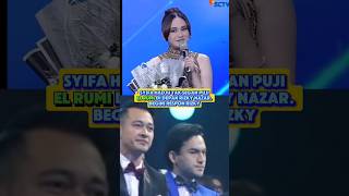 uwu nya syifahadju puji elrumi di depan rizkynazar  artis videoshort fyp sctv beritaviral [upl. by Aikemehs]