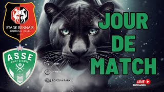 RENNES  ASSE le match commenté en direct 🟢 Allez les Verts🟢 [upl. by Dunning]