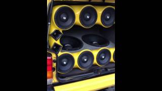 PRV Audio 18SW3000 Subwoofer in Car Audio Use [upl. by Yadsendew]