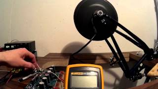 Ebike FOC vs Square BLDC Controller 91V [upl. by Chae214]