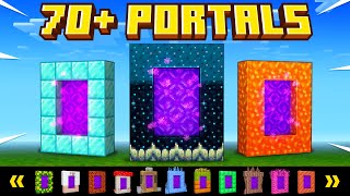 70 PORTALS Official Trailer  Minecraft Marketplace Map [upl. by Olds]