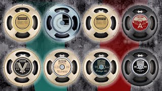 Celestion high gain comparison preview [upl. by Selfridge]