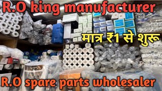 wholesale RO parts market Delhi  RO spare parts wholesale market [upl. by Ozneral]