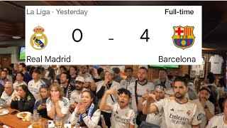 El Clásico Reactions  Real Madrid vs Barcelona 04  Goals chances offsides [upl. by Yadnus260]