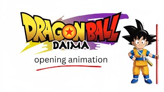 “Dragon Ball DAIMA” The Opening animation  quotJaka Jaan”  Dragon Ball Song [upl. by Rox73]