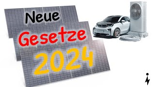 Energiewende Das ändert sich 2024 für DICH [upl. by Fawcette]