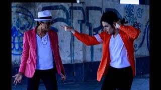 Michael Jackson Dancing With Bruno Mars Watch this video Impersonators [upl. by Daphne]