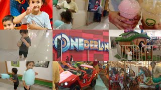 Onederland luckyone  enjoyment with kids  sunday bana fun day [upl. by Ecinad]