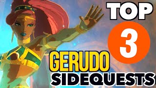 Zelda Breath of the Wild  Top Gerudo Town Side Quests [upl. by Enalahs]