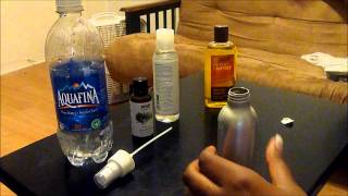 Tutorial Vegetable Glycerin Mix Mist Spray [upl. by Aleina213]