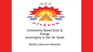 MELINA LABOUCANMASSIMO COMMUNITY BASED SOLAR [upl. by Eelyab976]