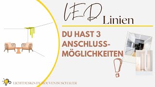 LEDStreifen  Diese 3 Möglichkeiten hast Du zu anschließen [upl. by Droc]