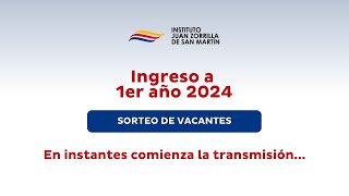 Sorteo Aspirantes 1er año 2025 [upl. by Carrington]