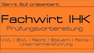 Konsumentenrente amp Produzentenrente  Fachwirt IHK Prüfung  Deutsch [upl. by Blondie858]