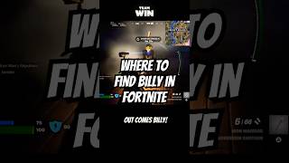 Where to find Billy in the new Fortnite Fortnitemares update 🪚🎃👻 fortnite gaming fortniteclips [upl. by Bettine]