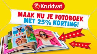 Kruidvat Fotoboeken Zomer 15 Sec NL [upl. by Rosner]