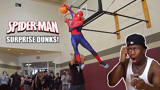 SpiderMan enters Dunk Contest [upl. by Merc]