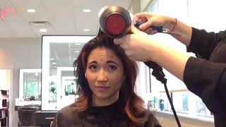 Aveda Hair Thickening Tonic demo video [upl. by Kciredes]