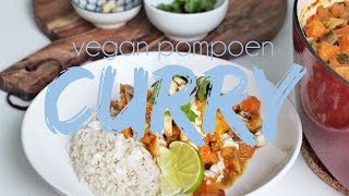 VEGAN POMPOEN CURRY  Lets Vegan [upl. by Razid992]