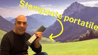 STAMPANTE PORTATILE [upl. by Fernyak]