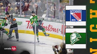 Rangers  Knights 0120  OHL Highlights 2024 [upl. by Marcelo]