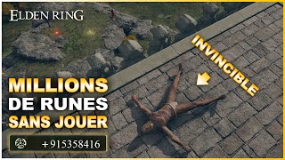 GAGNER des MILLIONS de RUNES en VOTRE ABSENCE  Elden Ring Meilleur Farm AFK Dès le Début [upl. by Atekahs]