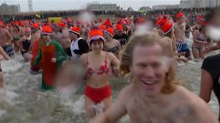 Nieuwjaarsduik Noordwijk 2019 [upl. by Gael519]