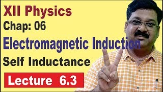 Self Inductance Electromagnetic Induction EMI Class 12 physics Chapter 6 63 JEE NEET [upl. by Pooi600]