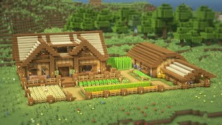 Minecraft How To Build a Survival Base Tutorial33  마인크래프트 건축 야생 기지 인테리어 [upl. by Widera]