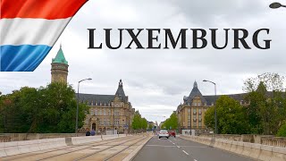 DRIVING in LUXEMBOURG Grand Duchy of Luxembourg I 4K 60fps [upl. by Barren]