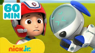 PAW Patrol  ¡Los mejores rescates de Perrobot con Alex y Ryder  1 hora  Nick Jr en Español [upl. by Etan885]