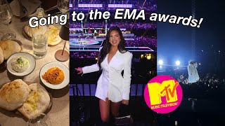 COME TO THE MTV EMA AWARDS WITH ME VLOG  Sophie Clough [upl. by Bautram724]