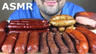 ASMR SAUSAGE PARTY  GRILLED SAUSAGES EATING Eating Sounds Mukbang NO TALKING [upl. by Ikkim]