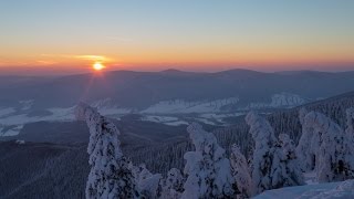 Jeseniky  Winter TimeLapse Adventure 4K [upl. by Nitnilc]