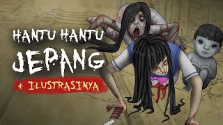 Jenis Hantu hantu Jepang  Ilustrasi  Kartun Hantu amp Cerita Misteri Horror Rizky Riplay [upl. by Egidio]