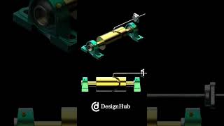 Cylindrical Cam 3D Animation [upl. by Haret]