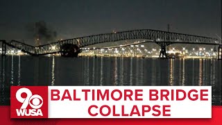 Captain explains what happened during Baltimore Key Bridge collapse [upl. by Nedyarb912]