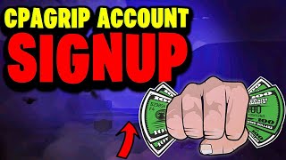 CPAGrip Account Sign Up Register Promote And Earn [upl. by Elissa421]