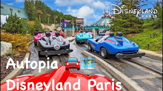 Autopia  Disneyland Paris disney GAMEAG [upl. by Clance185]