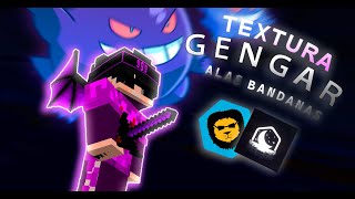 TEXTURA PARA MINECRAFT BEDROCK PARA PVP ALAS BANDANAS TEXTURA GENGAR [upl. by Demakis]