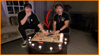 OUIJA BOARD IN THE MOST HAUNTED HOTEL IN LOS ANGELES [upl. by Frohman]