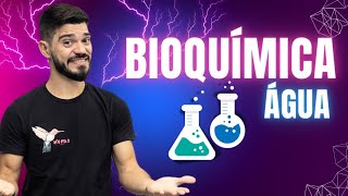 ÁGUA  COMPOSTOS INORGÂNICOS  BIOQUÍMICA  AULA COM RAMON GADELHA [upl. by Aranat]