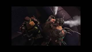 Turtles Vs Shredder Find Fight Owari Full Fight tmnt2012 [upl. by Donegan]